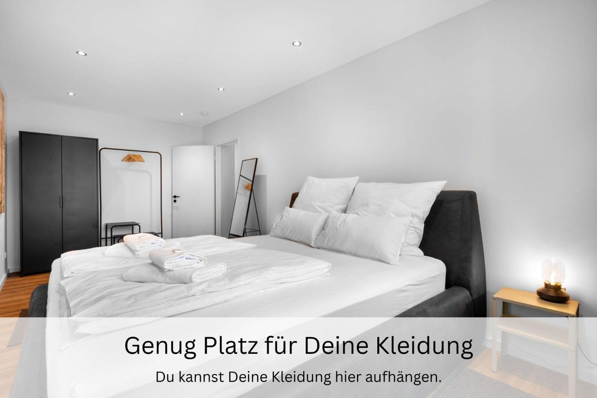 Urban Jungle Industrial Parkplatz Balkon Business Apartment Dreieich Luaran gambar