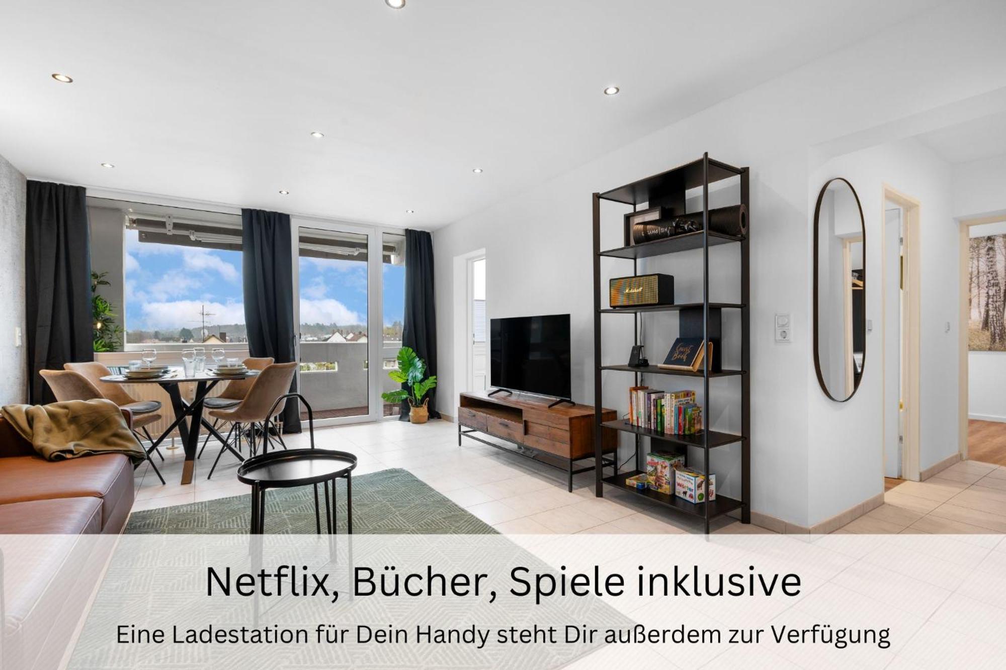 Urban Jungle Industrial Parkplatz Balkon Business Apartment Dreieich Luaran gambar