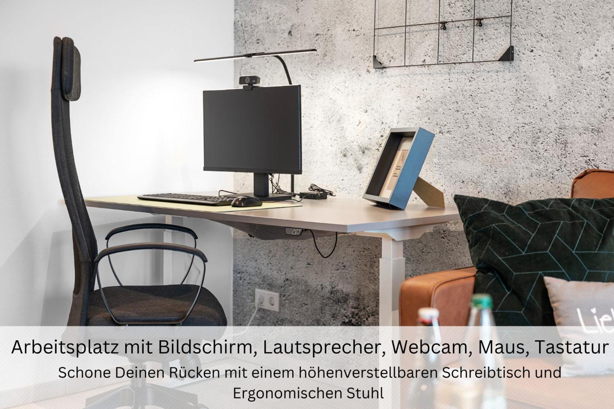 Urban Jungle Industrial Parkplatz Balkon Business Apartment Dreieich Luaran gambar